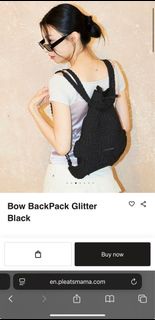 Pleats mama backpack