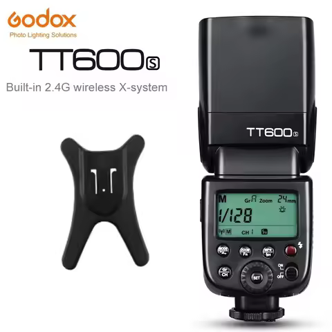 Godox TT600S GN60 2.4G Wireless X System Camera Flashgun Speedlite for Sony MI Hot Shoe Camera a7II 