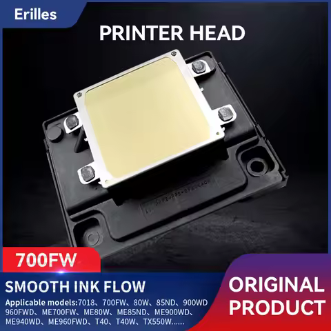 Printer Head 700FW Printhead Print Head for Epson 7018 80W 85ND 900WD 960FWD ME700FW ME80W ME85ND ME