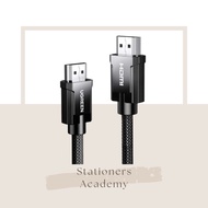 HDMI 2.1 Male To Male Cable Gray (HD135) (1M, 1.5M, 2M, 3M)