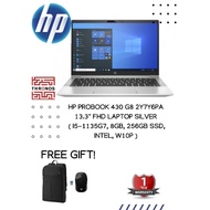 HP ProBook 430 G8 2Y7Y6PA 13.3'' FHD Laptop Silver ( I5-1135G7, 8GB, 256GB SSD, Intel, W10P )