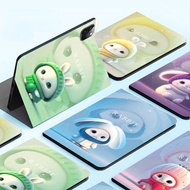 กระต่ายน่ารักการ์ตูนเคสสำหรับแผ่นรอง Xiaomi Mi 6 /Mi Pad 5 6 Pro 11 "เคสสำหรับ Redmi Pad 10.61กันกระแทกฝาครอบกระเป๋าแฟ้มหนัง PU