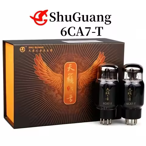SHUGUANG 6CA7-T Vacuum Tube Direct Replace 6CA7 EL34 KT77 5881 6L6GC 6P3P HIFI Audio Electron Tube A