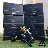 【Meefah Tackle】DAIWA 2020 SALTIGA JAPAN JDM 8000/ 10000/ 14000🔥1 YEAR WARRANTY + FREE GIFT🔥-SPINNING BOTTOM FISHING REEL