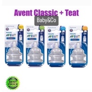 PHILIPS AVENT - NIPPLE AVENT PHILIPS CLASSIC DOT FOR CLASSIC BOTTLES