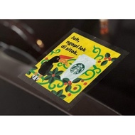 Starbucks Limited Edition Sarawak Drive-Thru Car Sticker