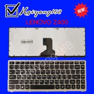 Keyboard คีย์บอร์ดใช้กับ LENOVO Ideapad Z400 Z400A P400 Z400N  Z400Tภาษาไทย-อังกฤษ