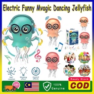 💥 Magical Dancing Jellyfish Toy  Kids Toy Gift Funny With Music Magical Dance Jellyfish Mainan Budak