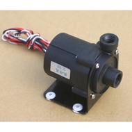 Inlet Outlet 2 Points Threaded 12v DC Water Cooling Water Pump with Bracket, P/N: WC-PUMP12V-SC600