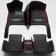 Customized 5D Sports Style Car Floor Mats for BMW 3 Series F30 F31 Touring F34 GT G20 2020-2023 Auto