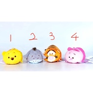 Tsum Tsum Winnie The Pooh Piglet Tigger Eeyore Plush Toy Key-Chain