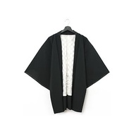 Back to Green-日本帶回羽織 刺繡花籃 /vintage kimono