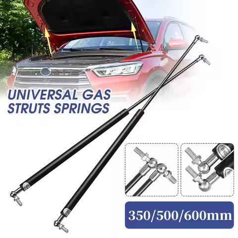 2X 300N 350/500mm Universal Car Struts Front Cover Bonnet Hood Rear Trunk Tailgate Boot Shock Lift S