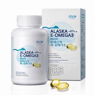 อะโทมี่ อลาสก้า อี-โอเมก้า 3(ผลิตภัณฑ์เสริมอาหารน้ำมันปลา) Atomy Alaska E-Omega 3(Fish Oil Dietary S