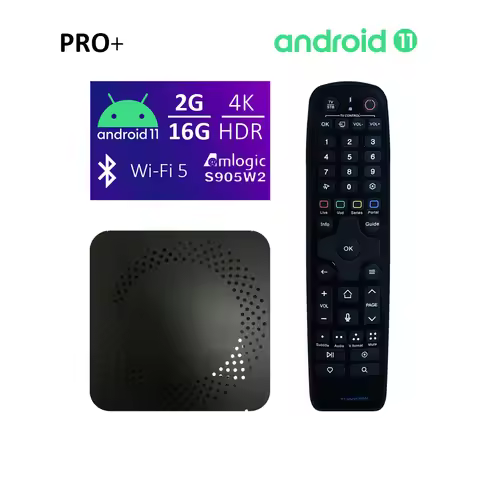 S Pro Plus TOA Android 11 Smart TV Box Dual WiFi BT RCU Stalkerid 4K HEVC Replace S9 TVPlus TVPRO IP