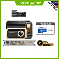 DDPAI Z90 Master/ Z90 Dual/3CH Front 4K & Rear 4K HDR Sony Starvis 2 Series DashCam with 4G Connect