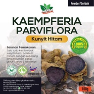 Halia Hitam Serbuk & Kapsul | Black Ginger Powder | Kaempferia Parviflora Capsules