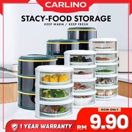 📌CARLINO: STACY food cover storage /bekas makanan/bekas makanan bertutup/tudung saji bertingkat