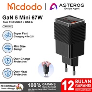 MCDODO Charger Head GAN Samsung Super Fast Charging 45W 2.0