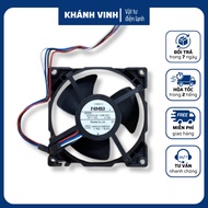 SHARP 12V 4-wire refrigerator fan size 9cm x 9cm (BRAND) MODEL 09232JS-12M-BU