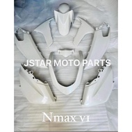 FAIRINGS SET NMAX V1 9PCS PEAR WHITE YAMAHA GENUINE