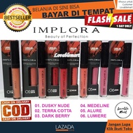 TERLARIS IMPLORA Lip Cream Matte Tersedia 20 Warna ASLI Original BPOM isi 275g Lovablemart Bisa COD