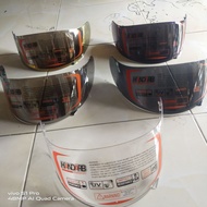 Flat Visor KYT RC7 K2R | Kyt V2R | Kyt VERON | Mds victory | Rc7 R10 Helmet Glass Not Tear Off