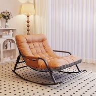 Elife เก้าอี้นอน เก้าอี้โยกได้ นั่งได้2คน พร้อมเบาะนวม กระเป๋า เบาะนุ่ม นั่งสบาย ขนาดใหญ่ โซฟาโยก เก