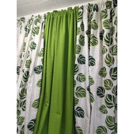 8FT/9FT Rod Pocket (Non-ring/ringless)Printed Curtain Sold Per Piece