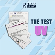 UVC Ultraviolet Test Card, UV Test