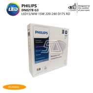 Philips LED Downlight DN027B G3 LED15/WW 15W 220-240 D175 RD