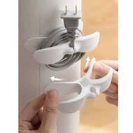 1/2/4/5/10pcs Plastic Cable Classification Clip, Adhesive Cable Management Bracket, Kitchen Storage 