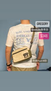 ✔️消費券 🇰🇷韓國直送 Gregory x Goalstudio Pouch M Crossbody Bag 熱賣聯乘斜孭袋側包