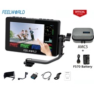 FEELWORLD F5 Prox 5.5 Inch 1200NIT Touch Screen DSLR Camera Field Monitor 3D LUT 4K HDMI Input Outpu