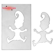 Gnome Stencil Footprints Footprint Template Window Decorations Mini Gnome Stencil Footprints Gnome D