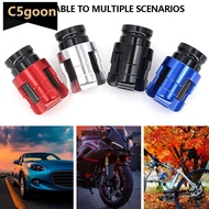 C5GOON 4Pcs Universal Aluminum Motorcycle Car Tire Valve Stem Cap Dustproof Air Valve Cover with O-R