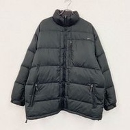 二手2000年代Nike羽絨服，80%羽絨，復古款，黑色，XL碼