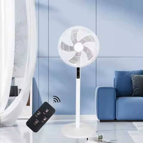 Fan Shaking Timing Remote Control Fan Floor Electric fan vertical 16-inch EU/US Plug Floor fan House