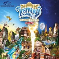 Sunway Lost World Of Tambun Theme Park + Lost World Hot Springs Night Park Admission Ticket (11am To