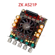 999DIY แอมป์จิ๋ว ZK AS21P แท้ 100% กำลังขับ 1200W TPA3255*2ชิพ แอมป์จิ๋วทรงพลัง 50V แอมป์ AS21P ซับว