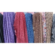 Floral jersey spandex fabric
