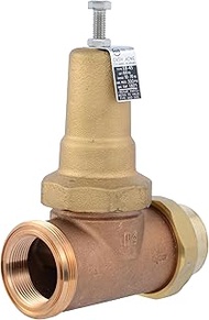 Cash Acme EB45 Pressure Regulating Valve, Single Union, 1-1/2 Inch NPT Female x NPT Male, Metal Top,