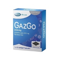 🎉OFFER GazGo 200mg Simethicone 200mg 10 Softgel Capsules