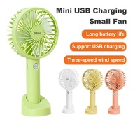 Portable Mini Handheld Fan USB Rechargeable 3 Gear Mini Fan Small Usb Fan Stand Fan small fan electric