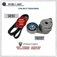 FAN BELT TENSIONER - PROTON GEN2 PERSONA SATRIA NEO WAJA CAMPRO EXORA CPS PW811826 + FAN BELT 6PK167