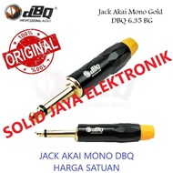 Jack Akai Mono Dbq Gold Jek Jac Jak Mic Mik Microphone Mikropon