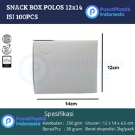 Snack Box 12x14 Plain Bread Cake Box Size 12 x 14