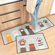 Inaso Keset Kaki Dapur Anti Slip Keset Kaki Alas Lantai Ruang Tamu Karpet Kitchen Floor Mat HBC351