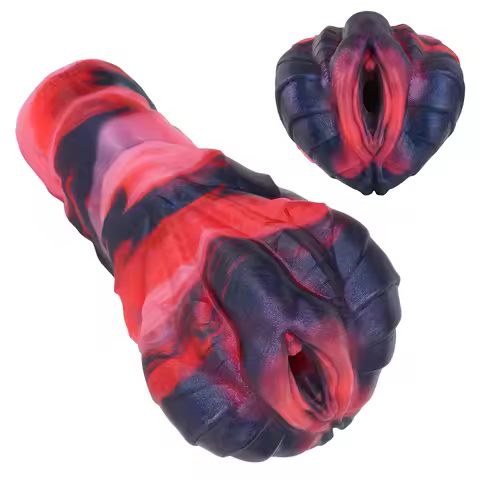NNSX Fantasy Dragon Male Masturbator Single Channel Stroker Silicone Masturbation Cup with Soft Nubb