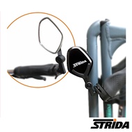 英國【STRiDA速立達】可轉多角度可折疊單車後照鏡-黑色
